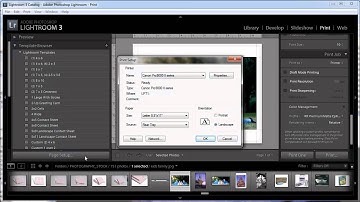 UPDATED VIDEO AVAILABLE - How to use printer profiles in Lightroom Canon Windows
