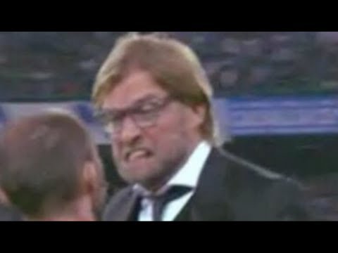Jurgen Klopp Angry - Napoli Vs Borussia Dortmund 2-1