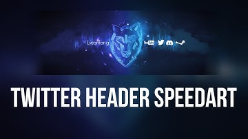 Timelapse #43: Lycanfang Guild Twitter Header (2017 ver)