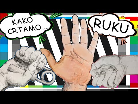Video: Kako Nacrtati Ruku