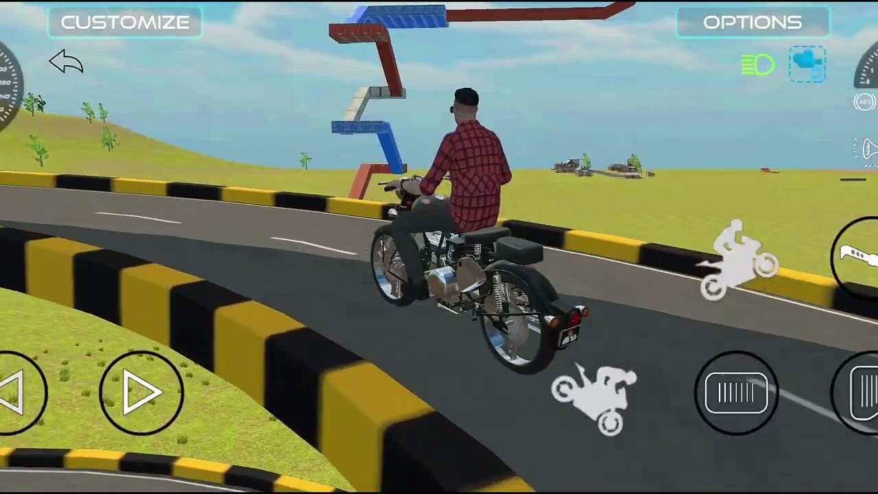 Indian Bike Adventure Video Game😱
