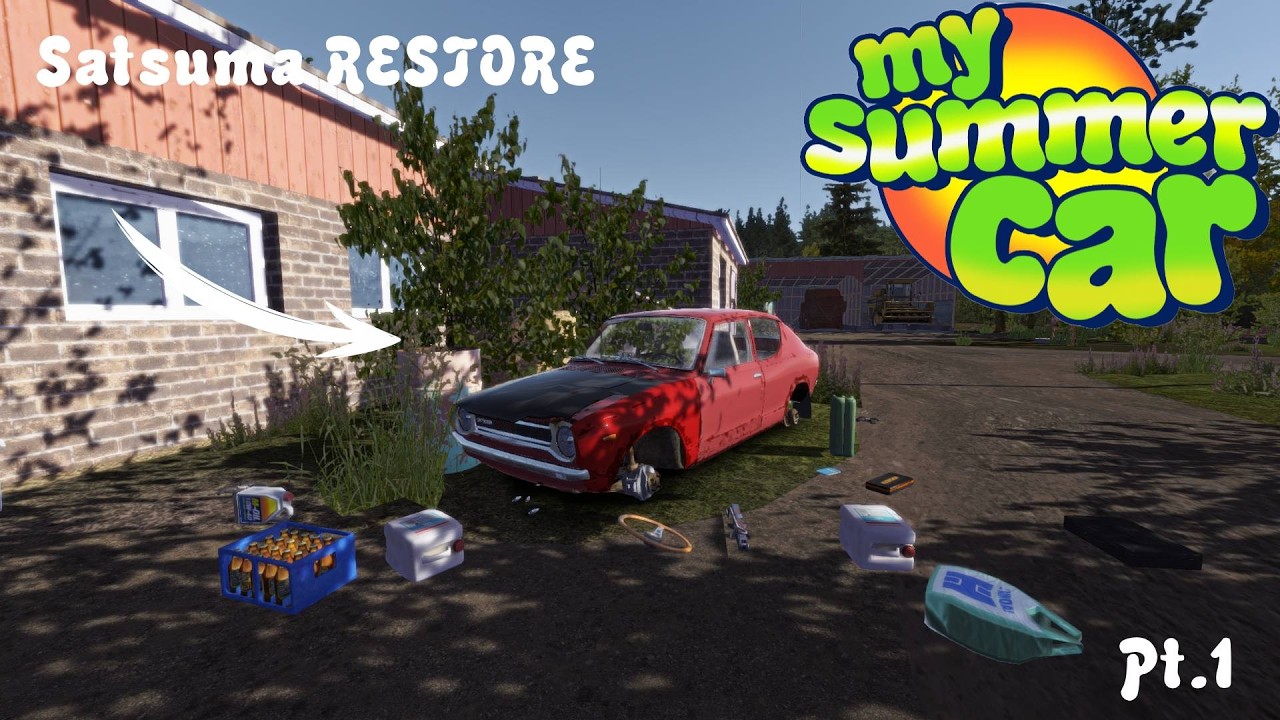 Abandoned satsuma Restauration My Summer Car #1