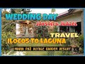 Jhajay wedding day  travels  ilocos to laguna vacation  leisure tv