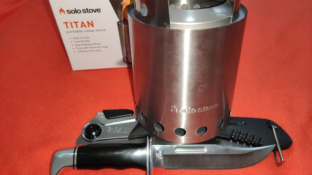 5) - THE BEST wood-burning stove - SOLO STOVE 