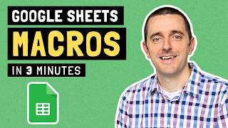 How to Create a Macro in Google Sheets (No Coding Required)