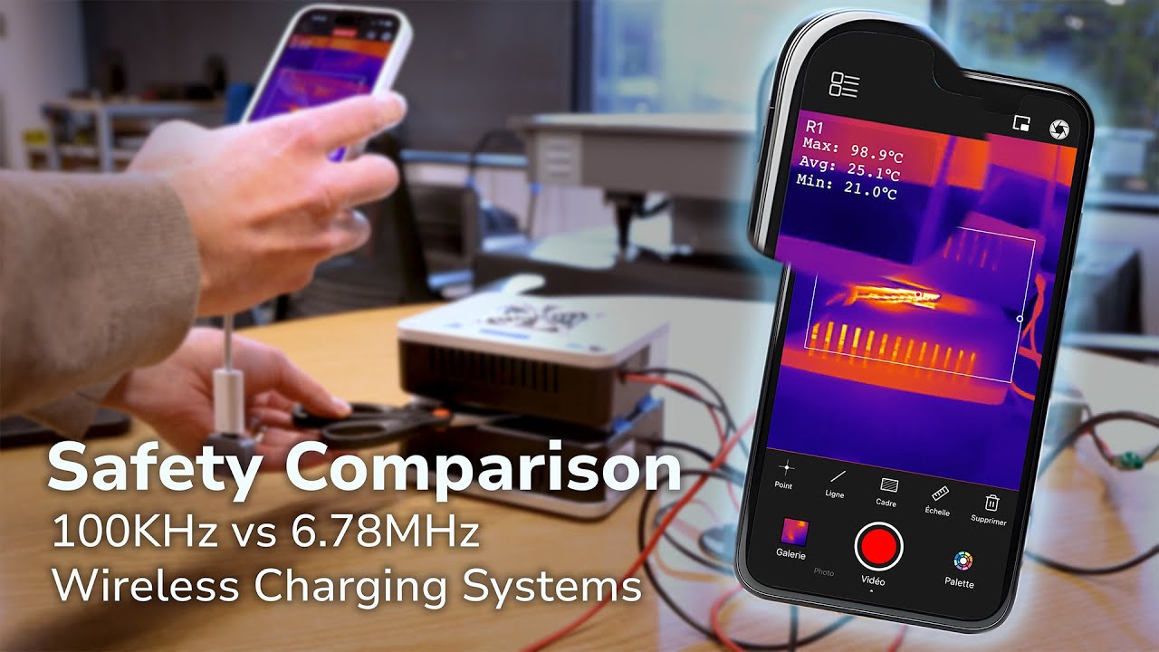 Wireless Charging Safety Comparison: WiBotic 6.78MHz vs. Standard 100KHz Systems