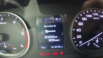 How to Change Units via Speedometer Display in Hyundai Tucson III ( 2015 – 2020 )