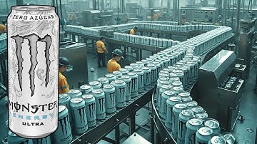 ⚡ How MONSTER Energy Drinks Are Made | The Science Behind the Boost