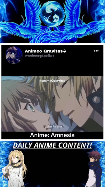 Anime: Amnesia