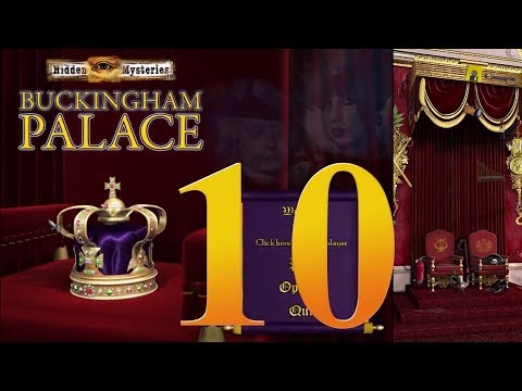 Hidden Mysteries: Buckingham Palace Walkthrough - Part 10 - Big Fish Mac Games - No Commentary