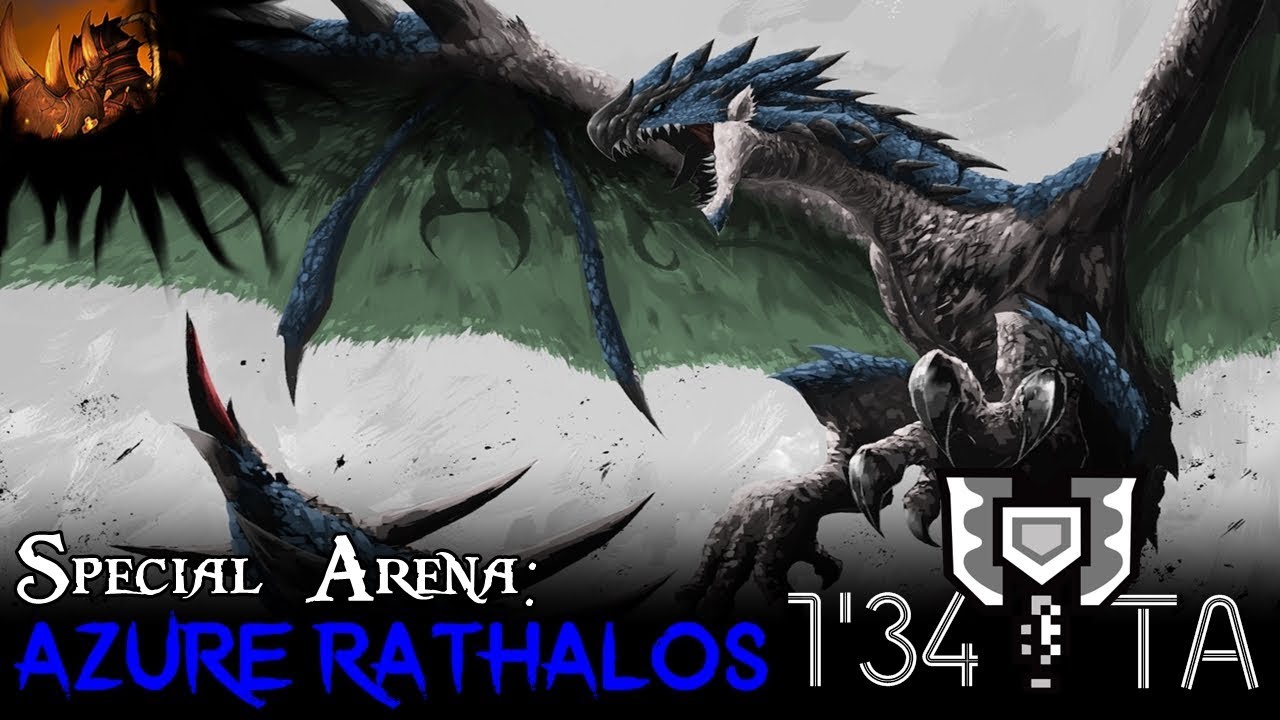 Let's, Play, Speedkill, Speedrun, Commentary, TA, Azure Rathalos, A...