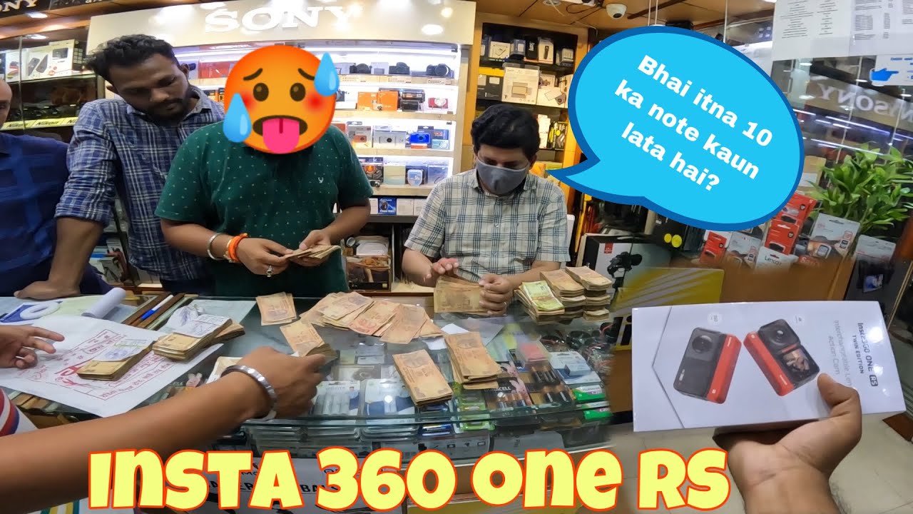 || Insta 360 one RS || Note ginte halat kharab ho gaya inlog ka 🥵