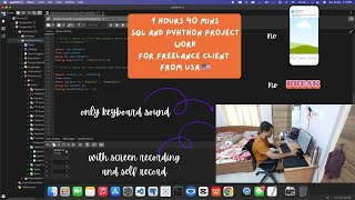 2 Hour || SQL and Python Freelance ||  No Mobile, No Breaks, Full Focus , No Distraction.