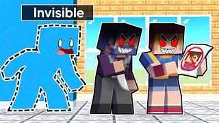 Using INVISIBILITY To Prank My Friends In Minecraft!