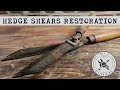 Old hedge shears - RESTORATION