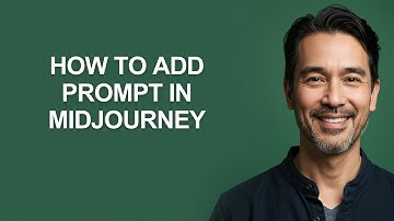 How to Add Prompt In Midjourney - KevinHowTo