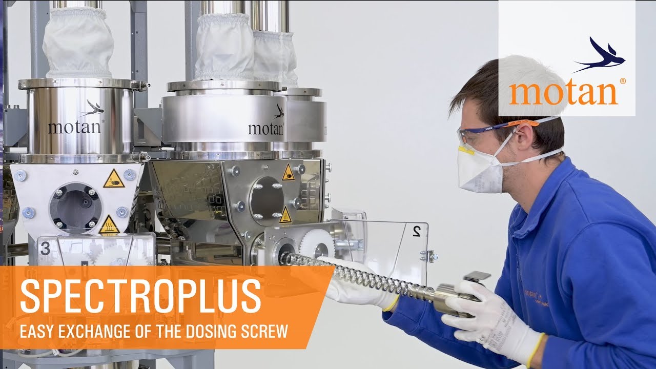 SPECTROPLUS – Exchange of dosing screws