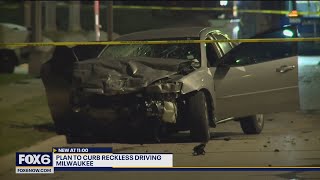 Plan to curb reckless driving unveiled in Milwaukee | FOX6 News Milwaukee