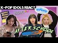 [K-POP IDOLS] Singing / React to Weeekly's After School! | LOONA, GFRIEND, Sejeong, Lovelyz, etc!