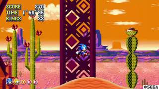 Sonic Mania - Encore Mirage Saloon Act 1 Speed Run (2:31:35)