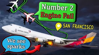 "Sparks flying off your Engine" | COMPRESSOR STALL at San Francisco