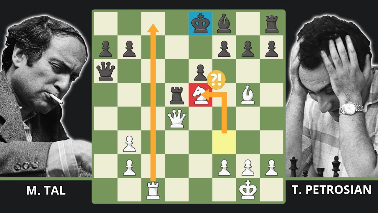 Mikhail Tal best Chess Games. part -4 #chess #mikhailtal 