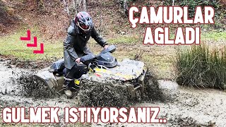 Çok Güldük - Çok Eğlendi̇k - Di̇k Yokuşlar - Bol Çamur - Atv Off Road Günlükleri̇