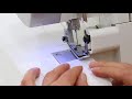 Threading a 3 Thread Serger Overlock Narrow - SINGER® 14CG754