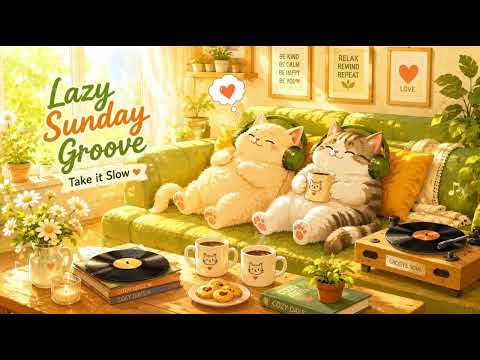A Feel-Good Groove ☀️🐱 | Happy Vibes, Love, Sunshine & Cozy Cat Grooves