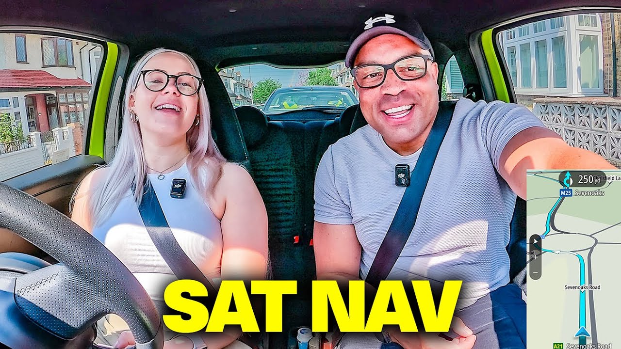 Sat Nav Driving Lesson – This Is What They’ll Test You On