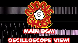 Bubble Ghost (GB) - Main BGM - In Oscilloscope View!