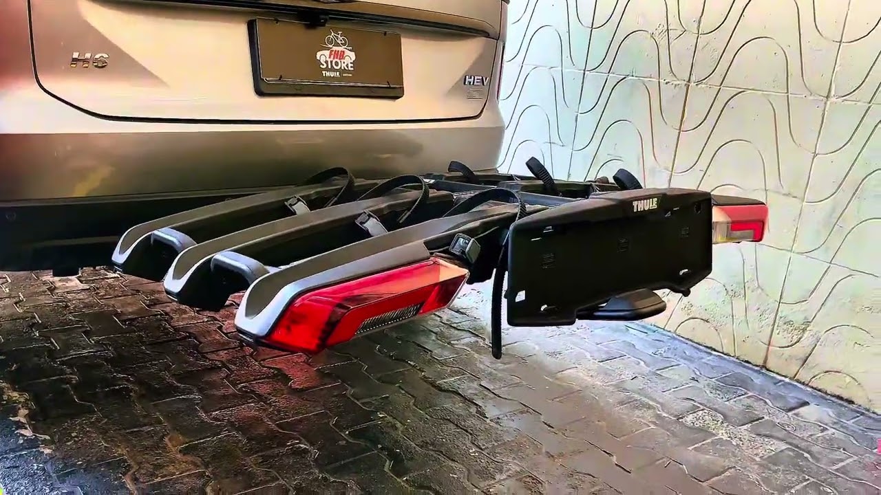 Transbike Engate Thule Epos 3 Bicicletas em um GWM Haval H6 2025