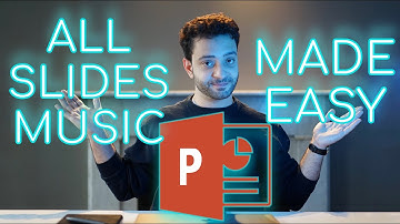 How to Play Music On All Slides in PowerPoint
