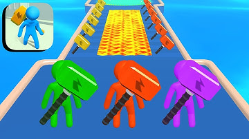 GIANT HAMMER 💪🔨⚡️ All Levels Gameplay Android,ios (Levels 6-7)