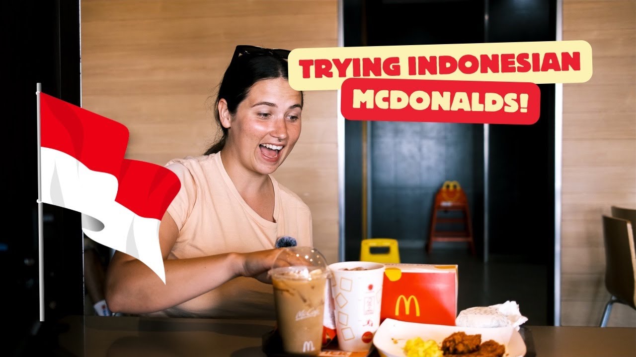 Australian’s try McDonald’s in Bali, Indonesia 🇮🇩