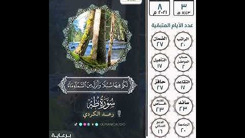 قال فما بال القرون الأولى سورة طه ٥١-٥٣ #القارئ #رعد_الكردي