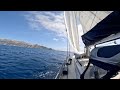 Sailing Solo to Cat Harbor, Catalina Island (August 2023)
