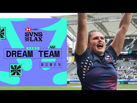 Which seven players made the Los Angeles HSBC SVNS Women's Dream Team?