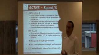 Genes ex of gene and impact on physical performance ACTN3