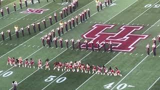11-22-2025 The Spirit of Houston Marching Band perform at halftime during the TCU game.
