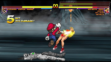 Mario Was Determined! Dynamic Super Mario vs Team Metallo [IKEMEN GO/Mugen]