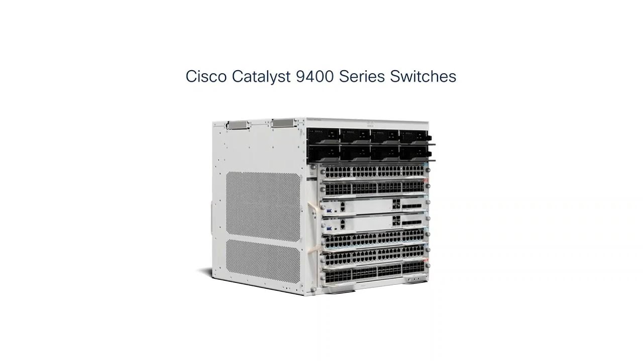 Cisco Catalyst 9400 Series Switches product video