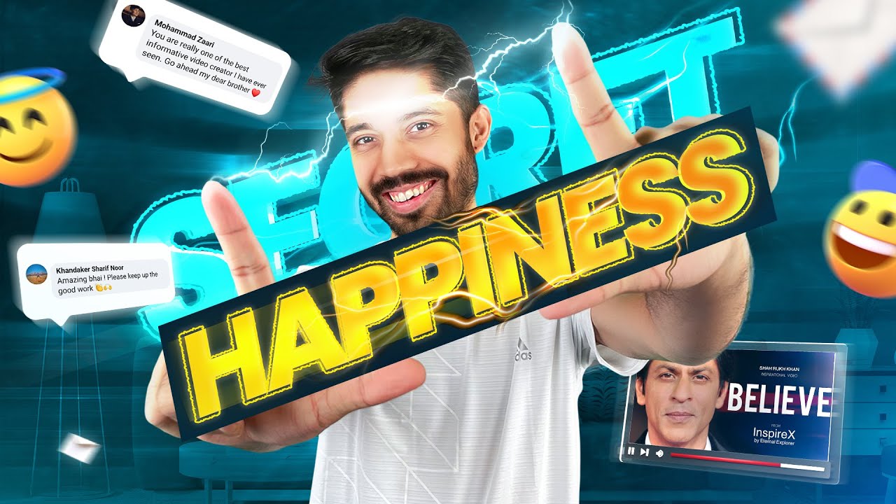 My Secret Happiness Booster ⚡️ | How to be happy 😇 | Ayman Sadiq