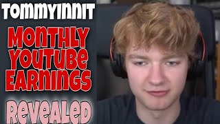 TommyInnit's Monthly YouTube Earnings Revealed || TommyInnit Monthly Income | Net Worth || YT Income Update