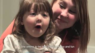 Cochlear Implants  Girls (Abigail and Zoey) Hear for First Time