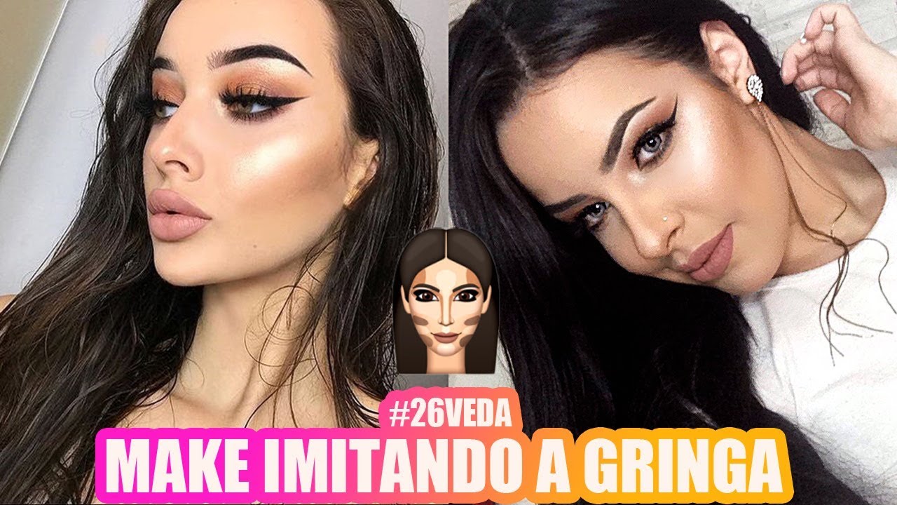 #VEDA26 - Make  Imitando a Gringa #1