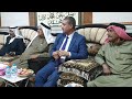 قصيدة مدح بحق الشيخ فرحان النايف الجربا بحضور العوادين وشيوخ محافظات عراقية تابع قانتي 