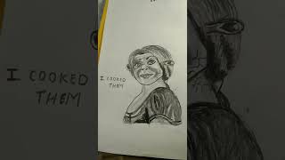 SHREK HAD A DELICIOUS MEAL 😳 #art #drawing