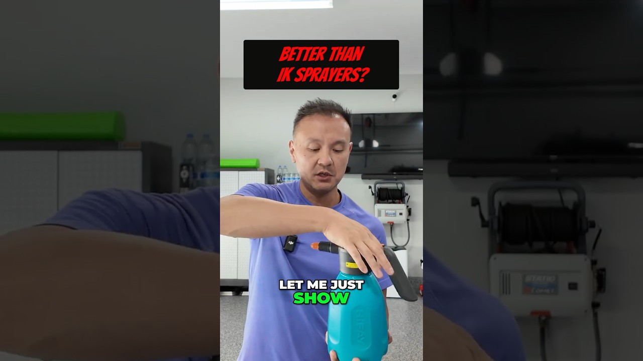 Better Than IK Sprayers? New Automatic Rechargeable Pump