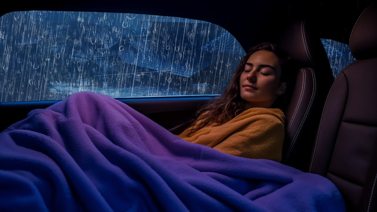 Sonido De Lluvia Para Dormir Profundamente 🌧️ Lluvia y Truenos en la ...